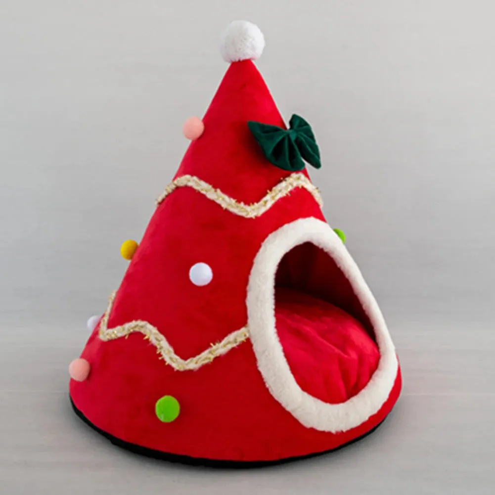 Christmas Tree Shaped Pet House