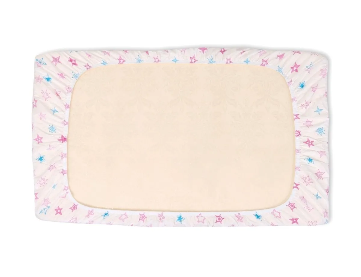 Combo of Baby Crib Sheet - Dreamy Animals and Magical Unicorn