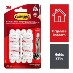 Command™ Mini Hooks 17006