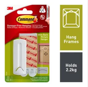 Command™ Wire Back Picture Hanger 17041