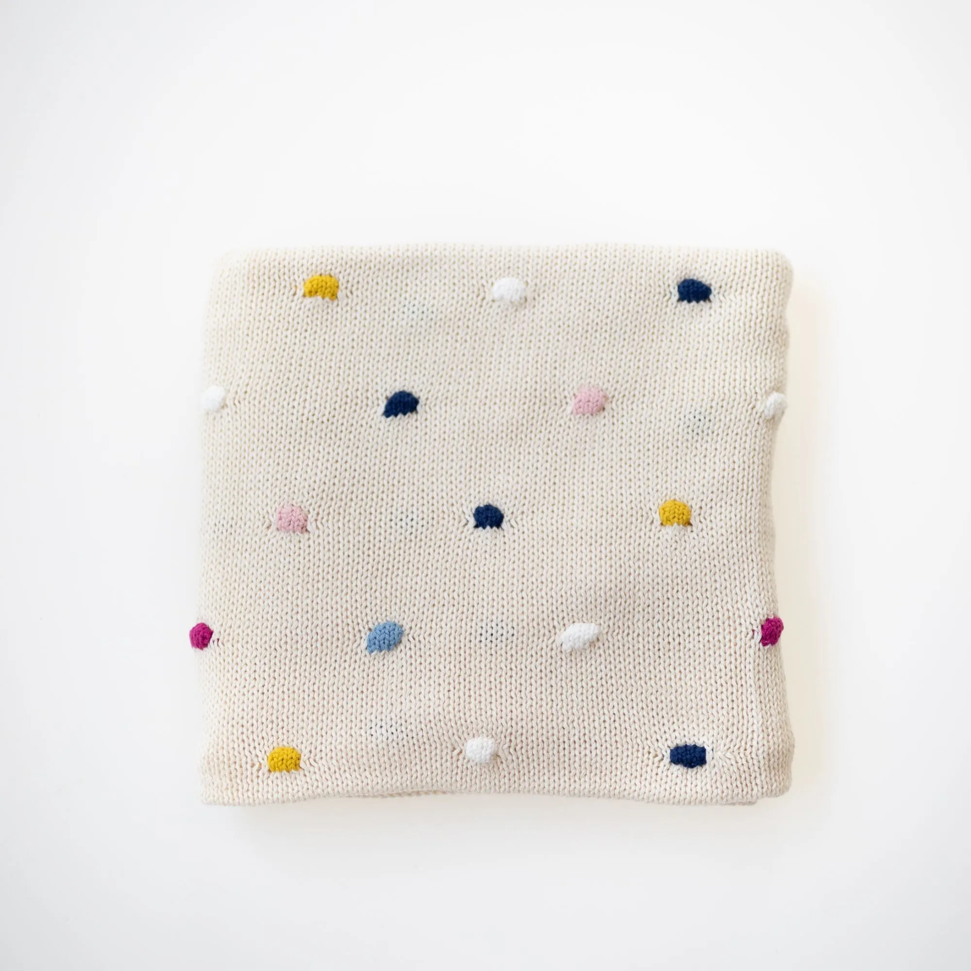 Confetti Baby Blanket | Cotton Knit