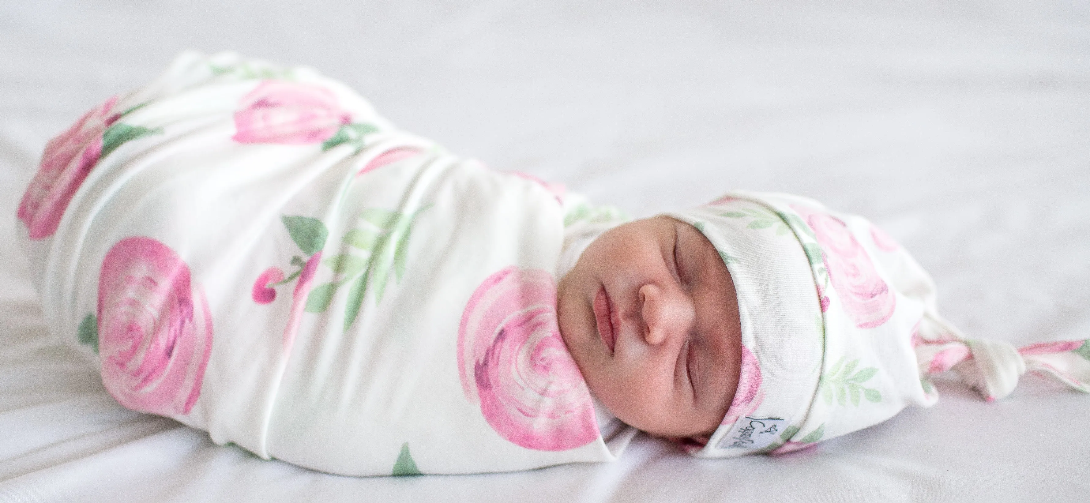 Copper Pearl Grace Knit Swaddle Blanket