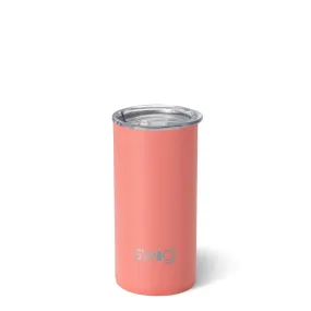 Coral Slim Tumbler 12oz