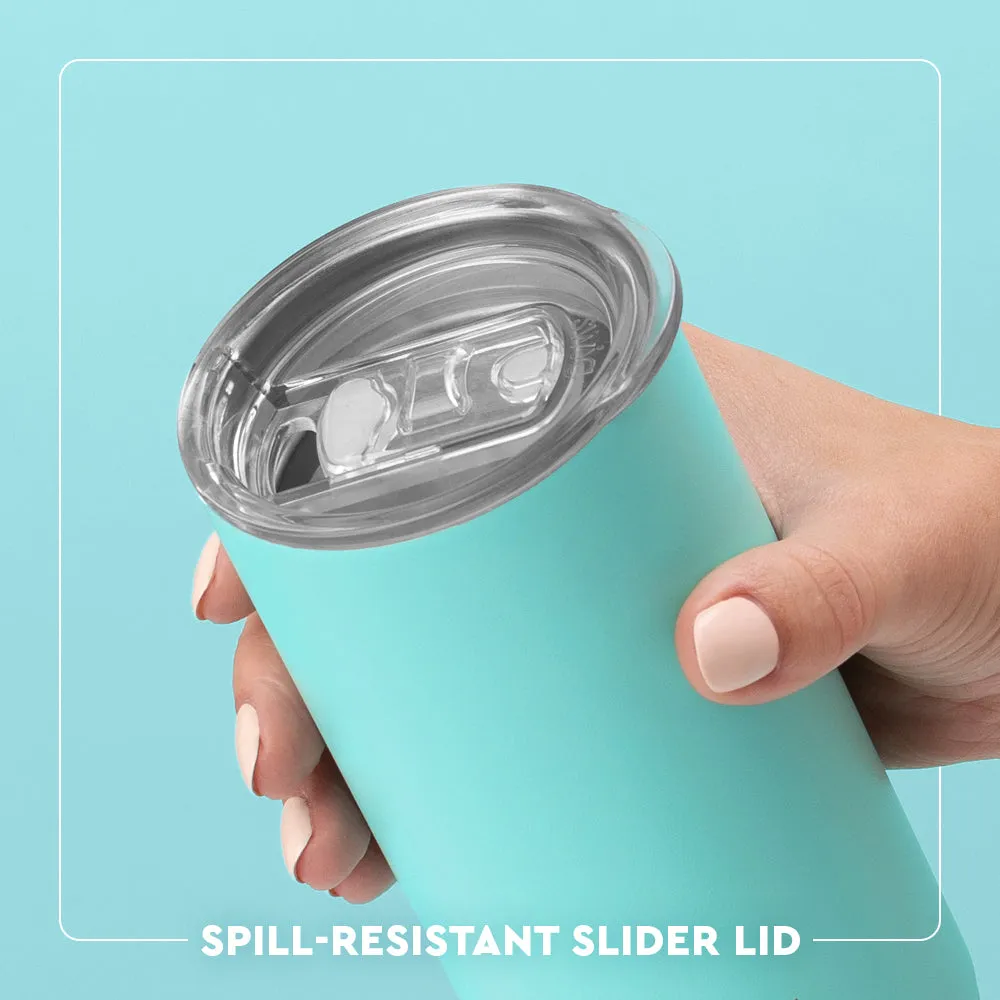 Coral Slim Tumbler 12oz