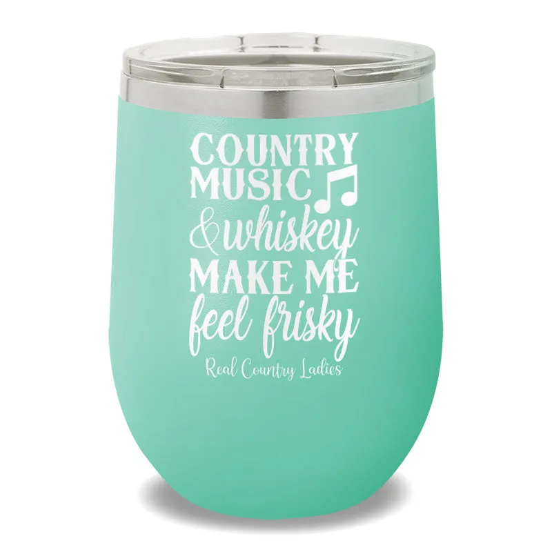 Country Music And Whiskey 12oz Stemless Wine Cup