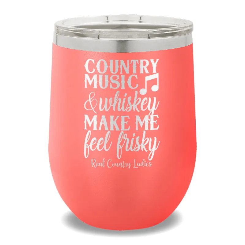 Country Music And Whiskey 12oz Stemless Wine Cup