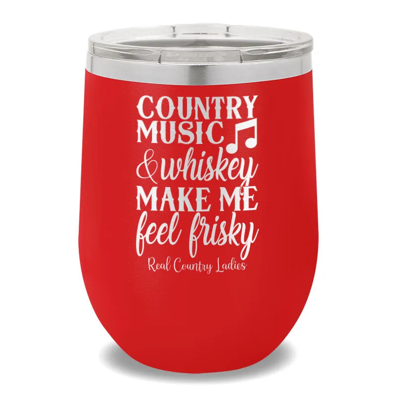 Country Music And Whiskey 12oz Stemless Wine Cup