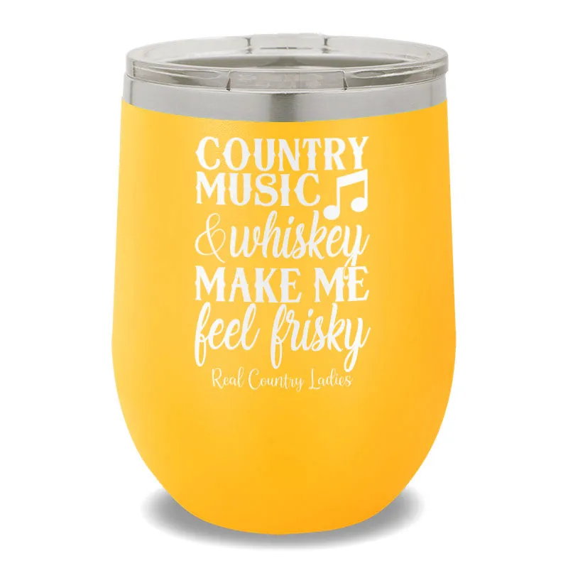 Country Music And Whiskey 12oz Stemless Wine Cup