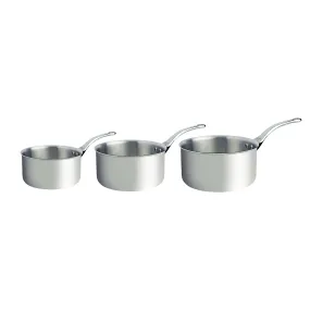 De Buyer Affinity 3 Piece Saucepan Set