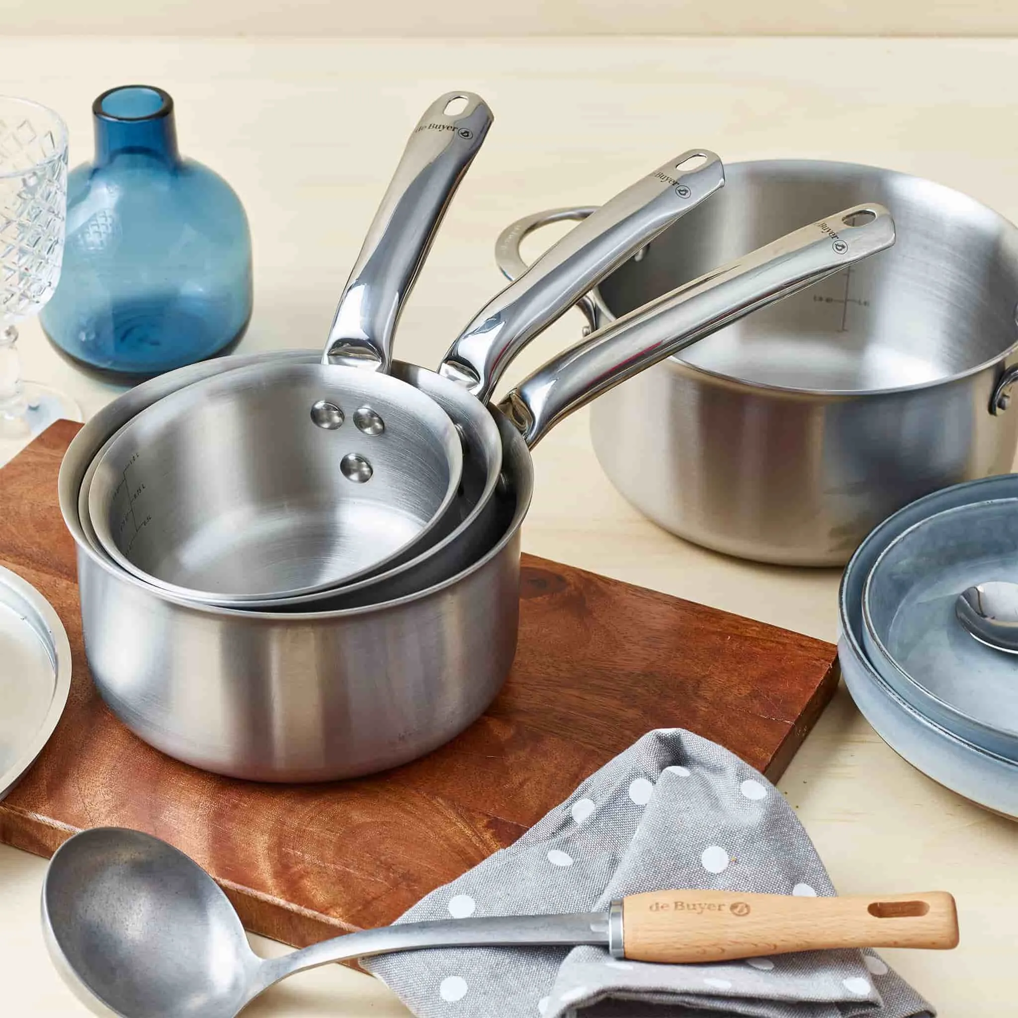 De Buyer Alchimy Saucepan, 16cm