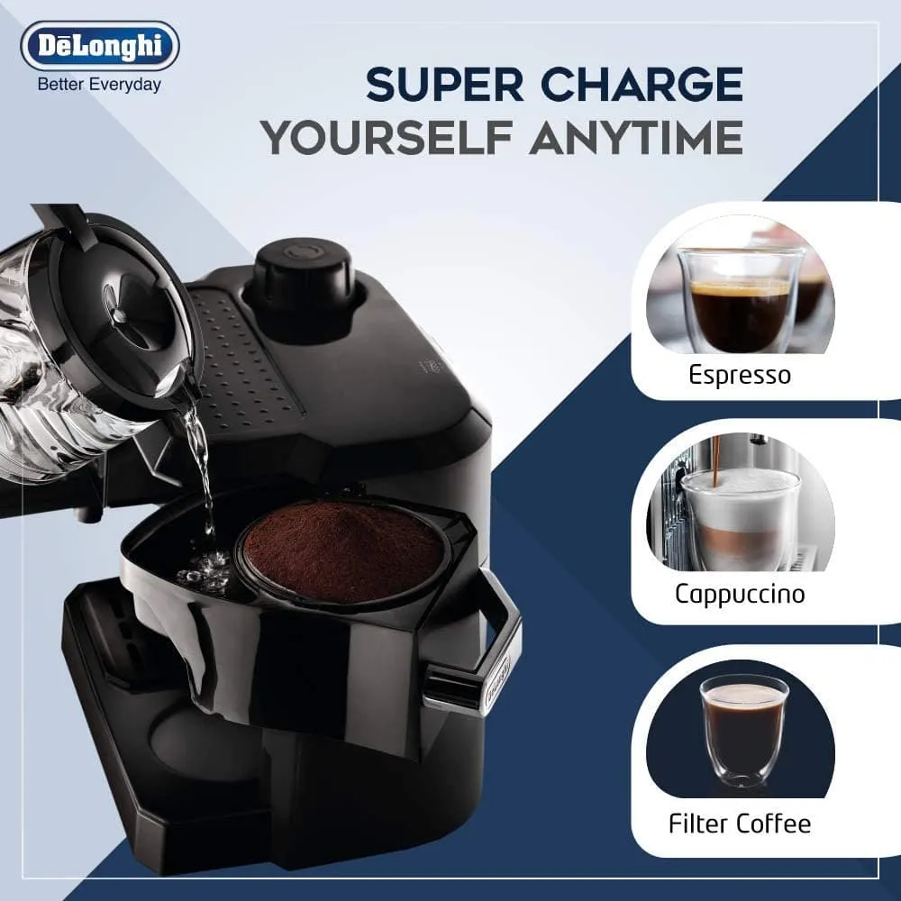 De'Longhi Combi Coffee Machine BCO320