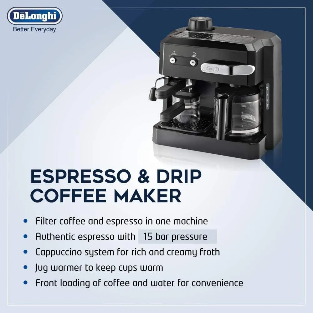 De'Longhi Combi Coffee Machine BCO320