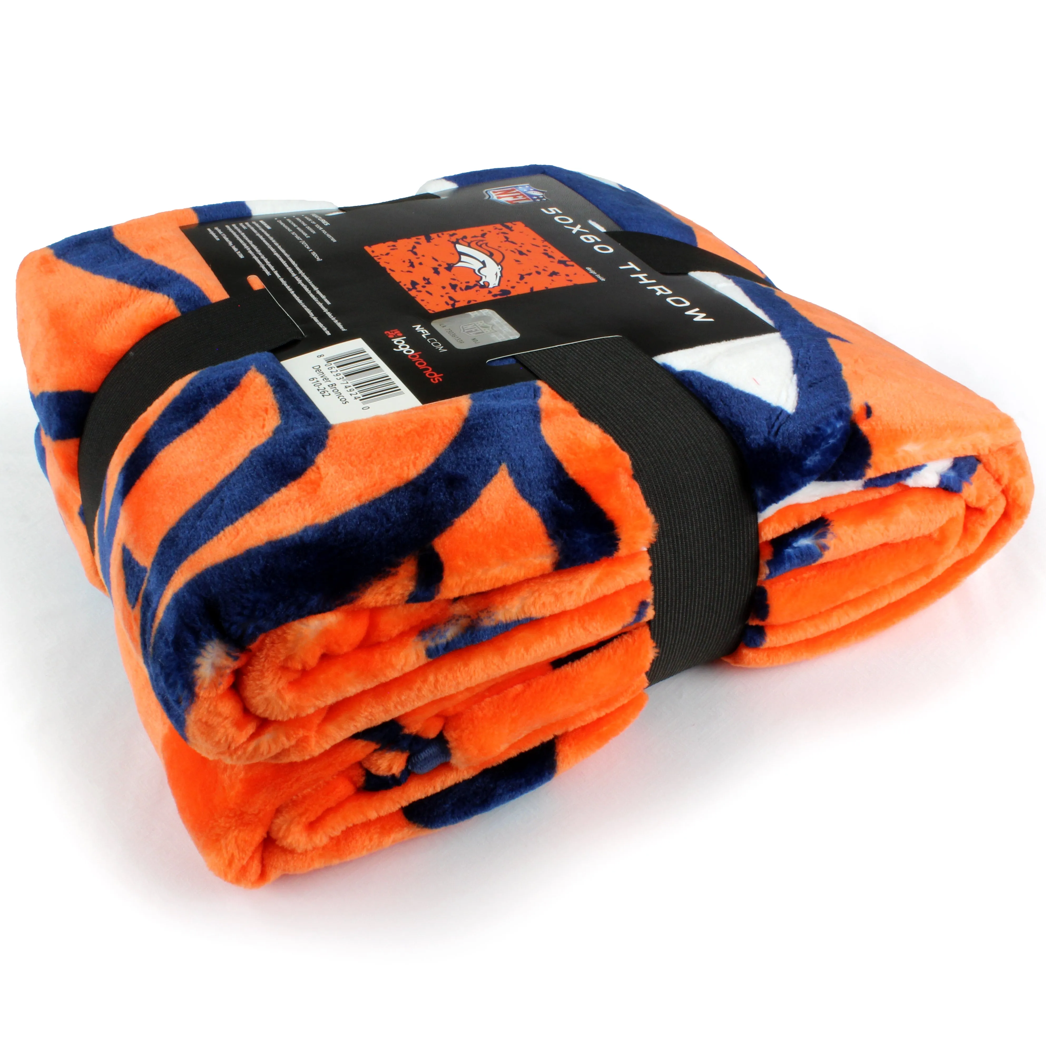 Denver Broncos NFL Throw Blanket, 50" x 60"