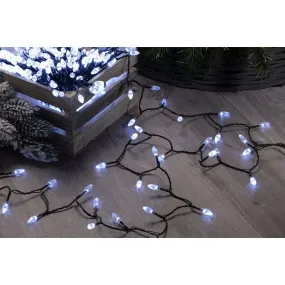 Diamond Fairy Christmas Lights Multifunction White Outdoor 400 LED - 23.94m