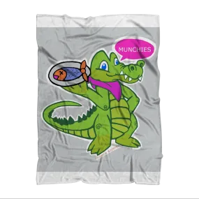 Diner Croc Sublimation Throw Blanket