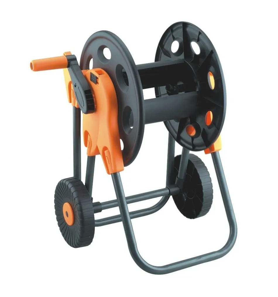 Dolphy Portable Garden Water Hose Pipe Reel Cart with Wheels