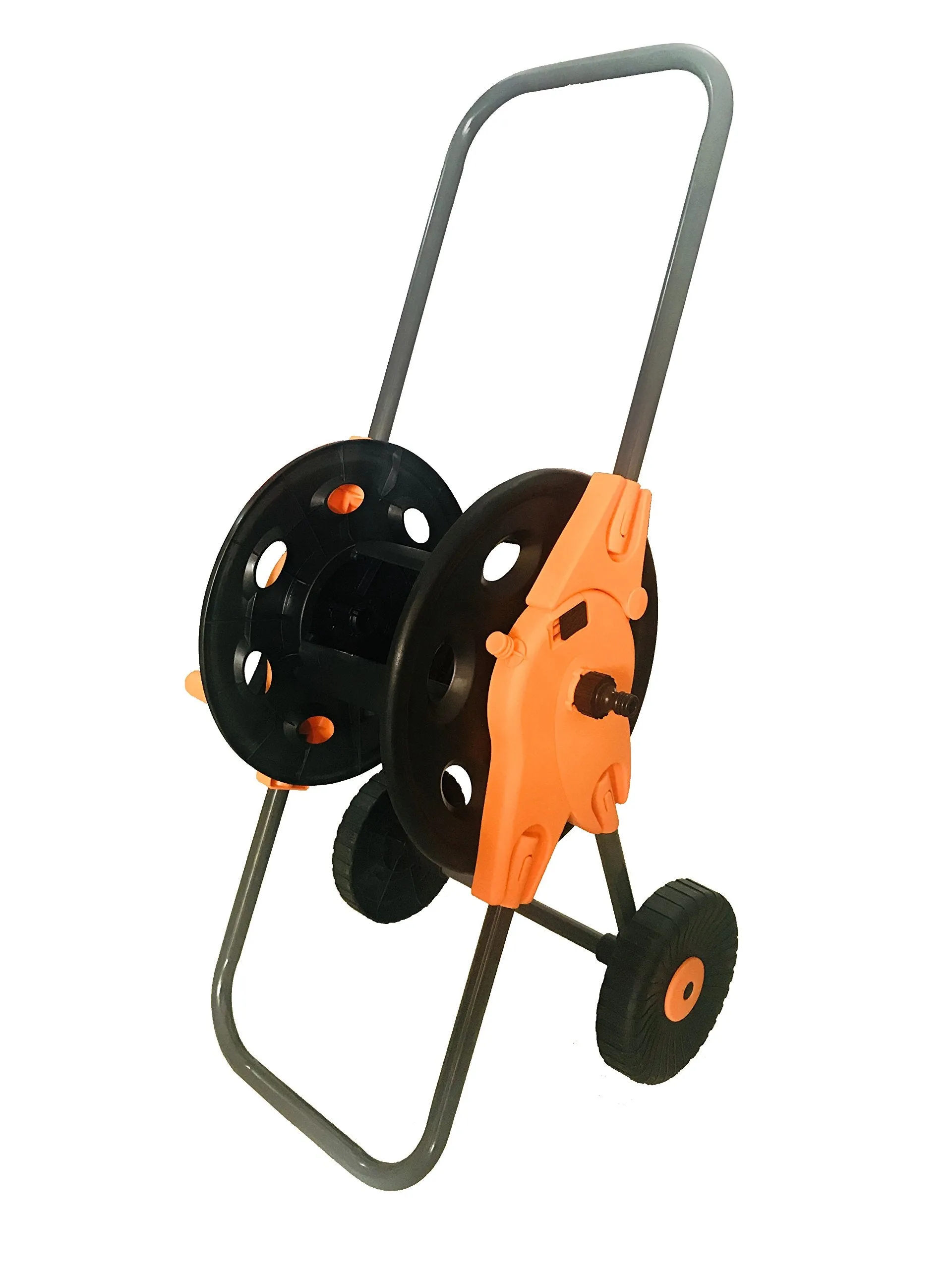 Dolphy Portable Garden Water Hose Pipe Reel Cart with Wheels