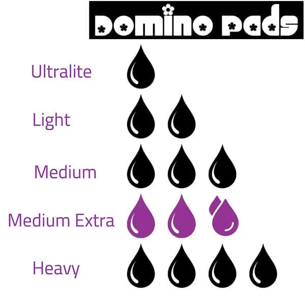 Domino Pads Medium Regular Extra