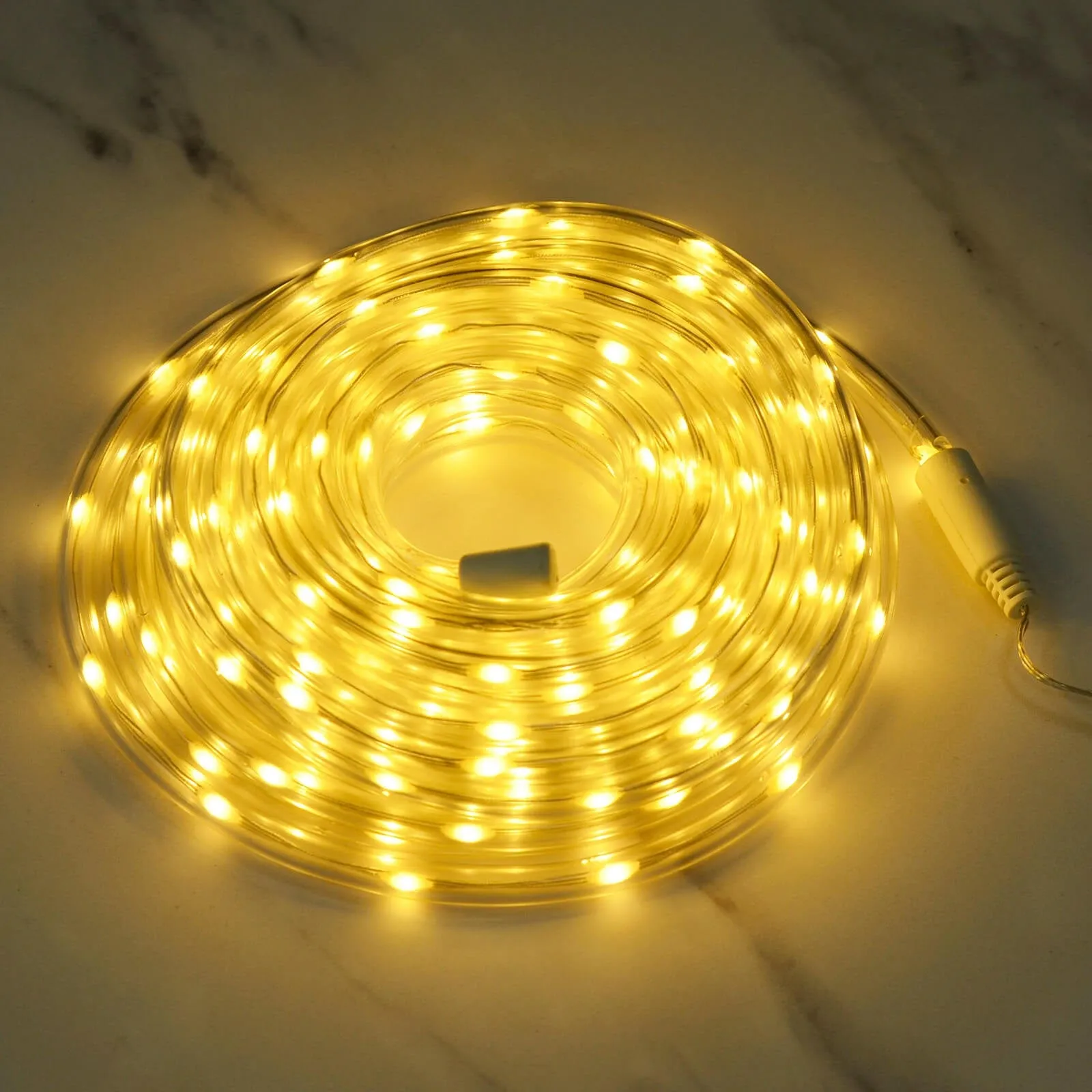 Dual Colour LED Rope Light Indoor Outdoor Multi Function 10m