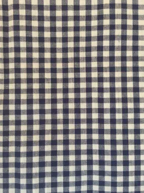 Duvet Cover - Navy Check