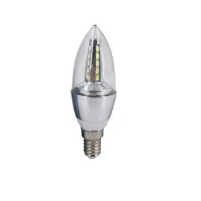 E14 3w Led Candle Bulb Bulb 6500k Silver