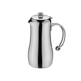 Elements 6 Cup Coffee Pot, Mirror Finish