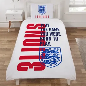 England Football Club Bedding Set