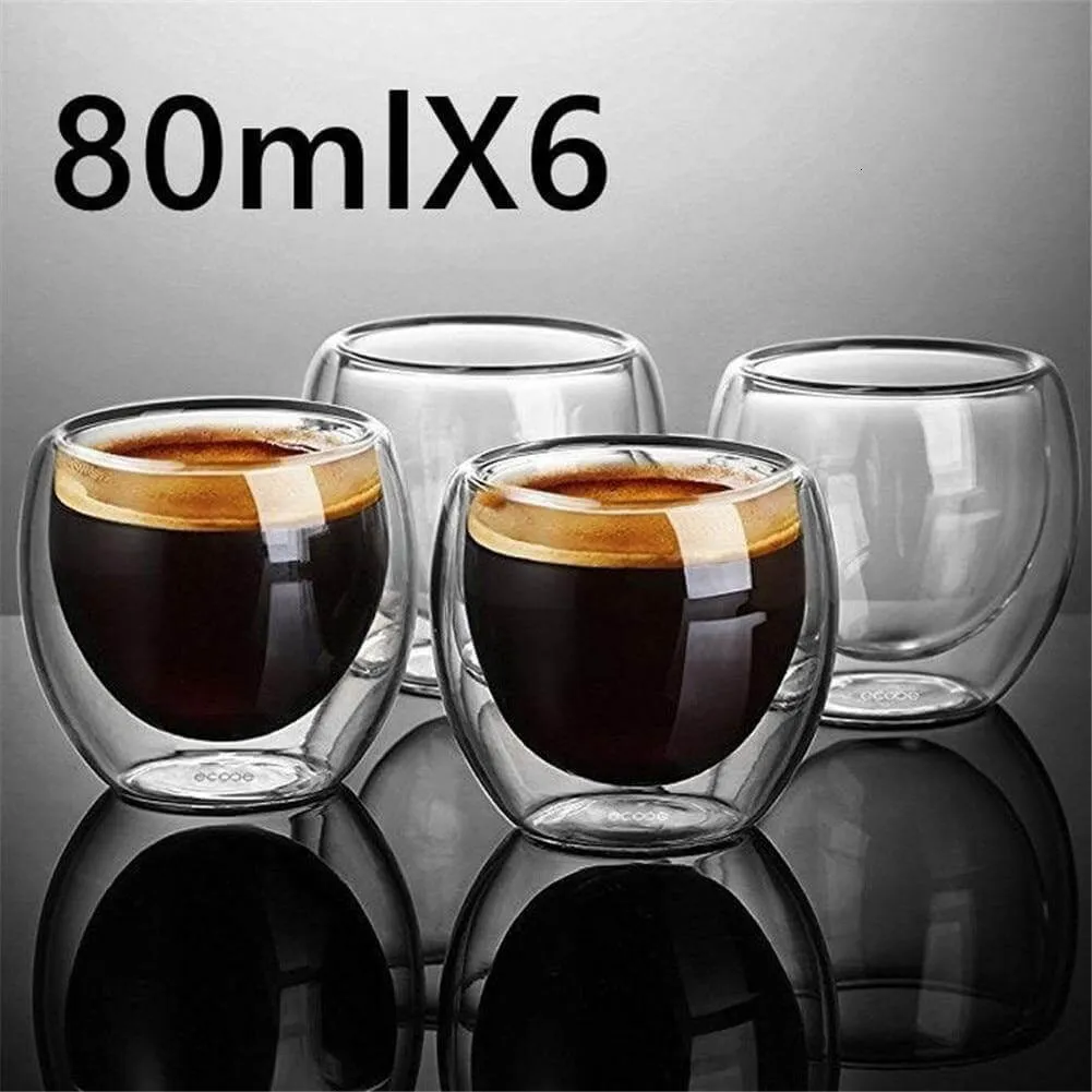 Espresso Double Glass Cup