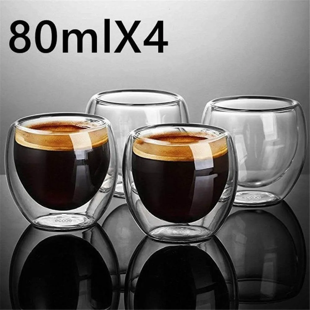 Espresso Double Glass Cup