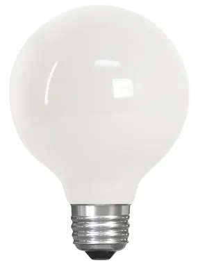 Feit Electric BPG2540W/950CA/FIL LED Bulb, Globe, G25 Lamp, 40 W Equivalent, E26 Lamp Base, Dimmable, Daylight Light :CD 1: QUANTITY: 1