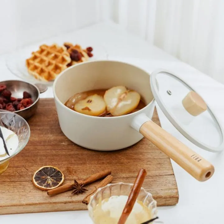 FIKA Saucepan with Glass Lid