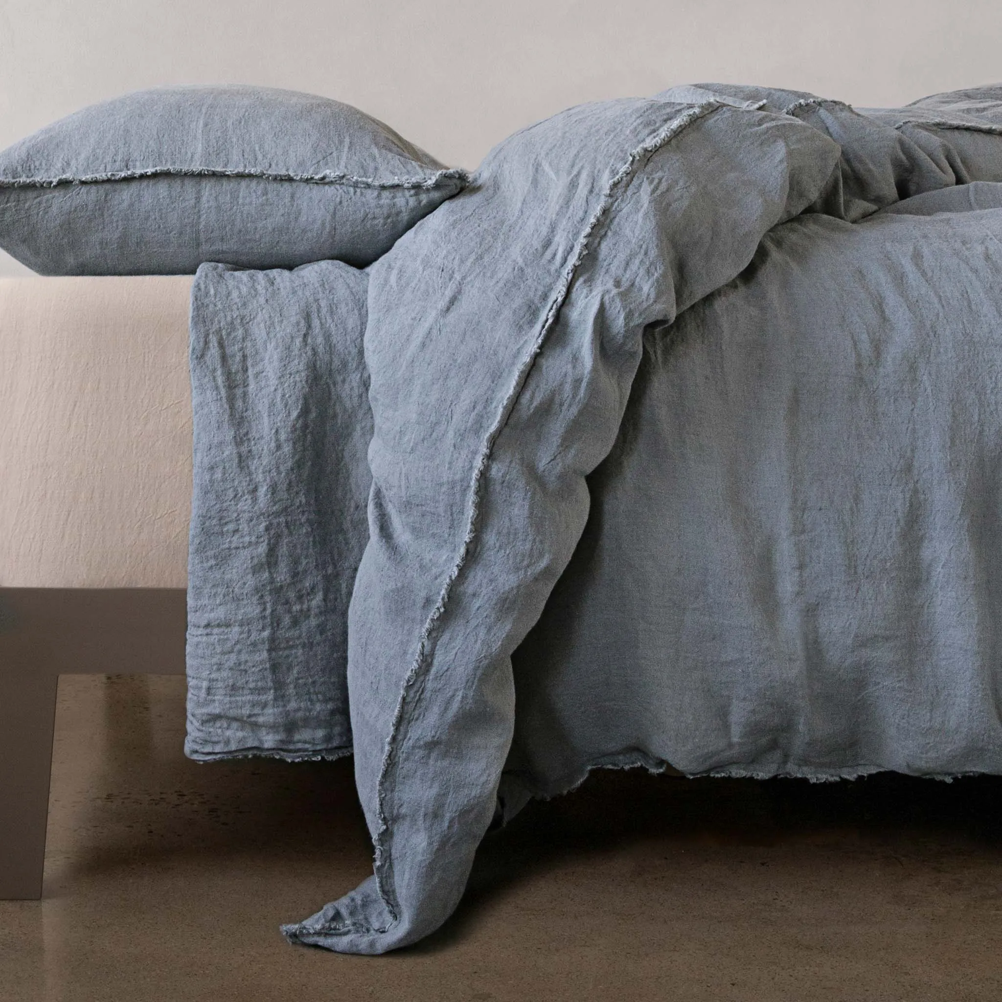 Flocca Linen Duvet Cover - Roy