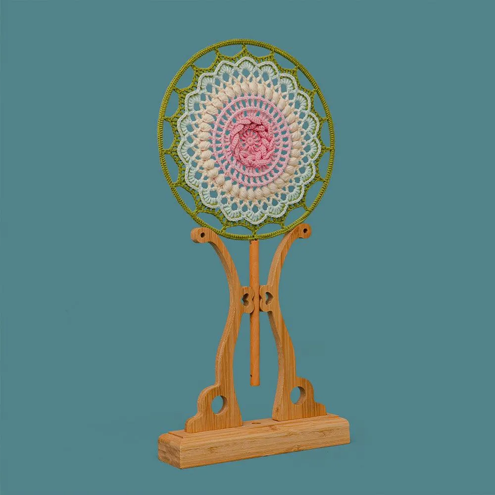 Flower Totem Fan Crochet Kit