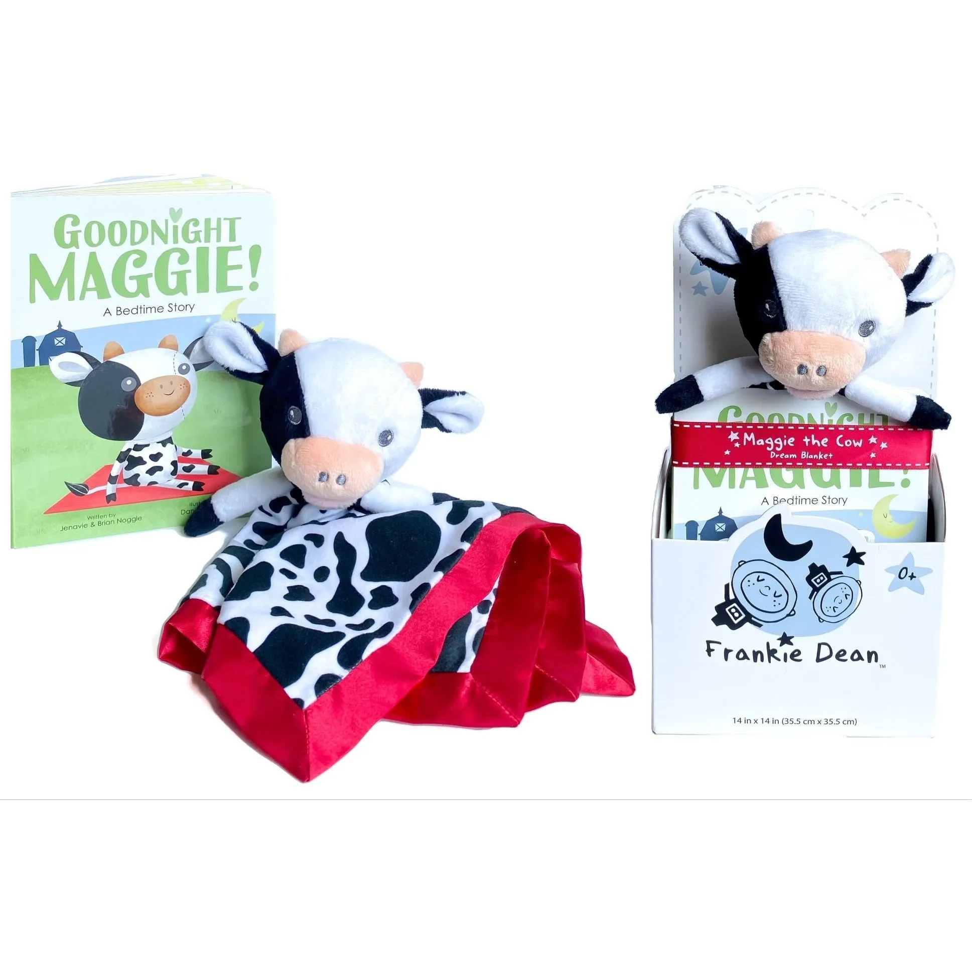 Frankie Dean Maggie the Cow Dream Blanket   Bedtime Book