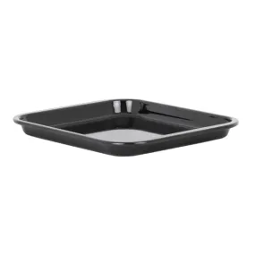 FU141 Wham Enamel Oven Tray Black 300mm