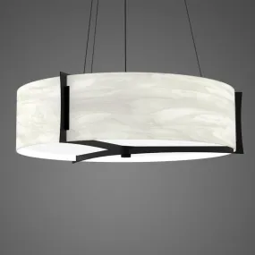 Genesis 17391-24-SFM Indoor/Outdoor Semi Flush Mount Pendant By Ultralights Lighting