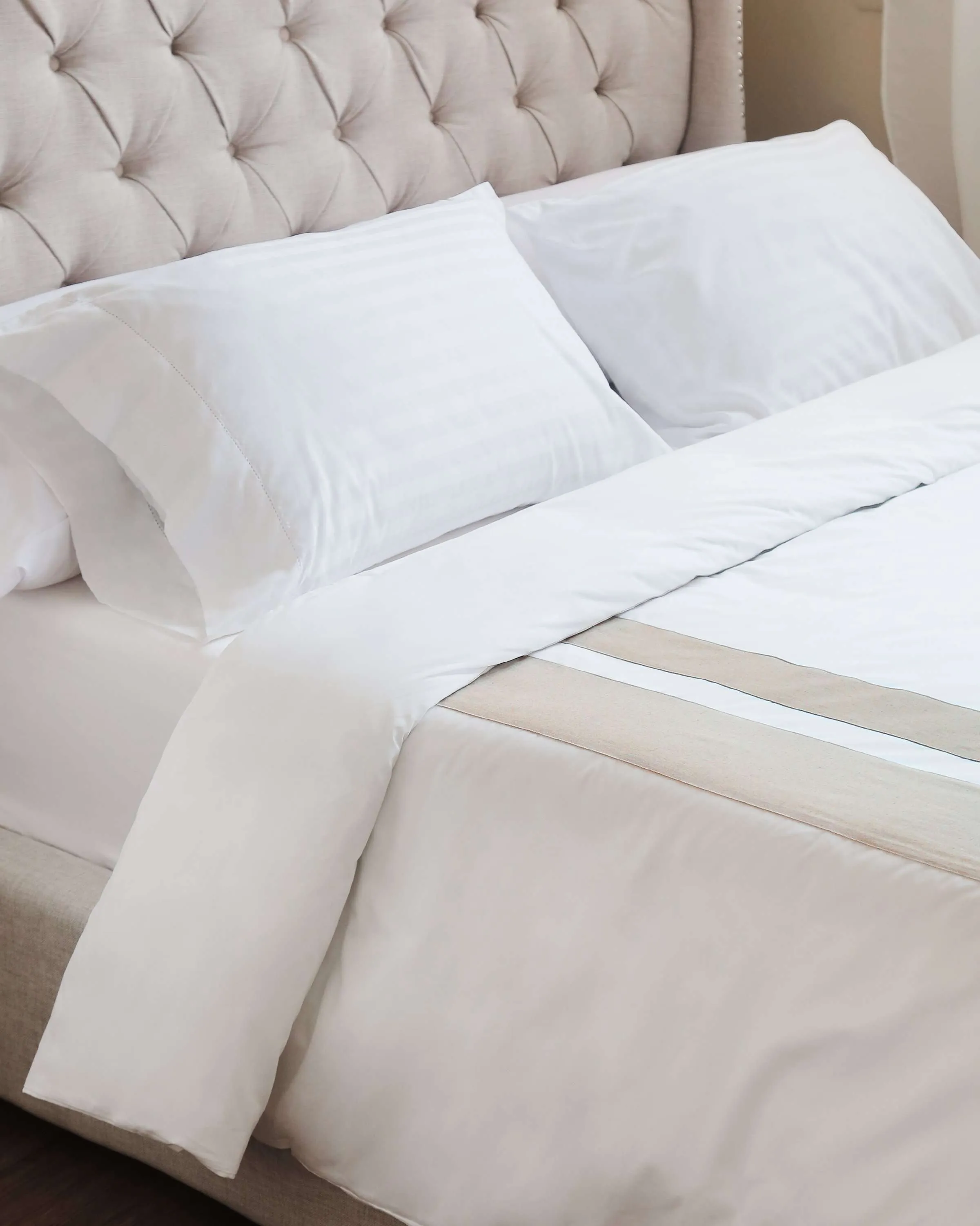 Genovesa Egyptian Cotton Sateen Duvet Cover