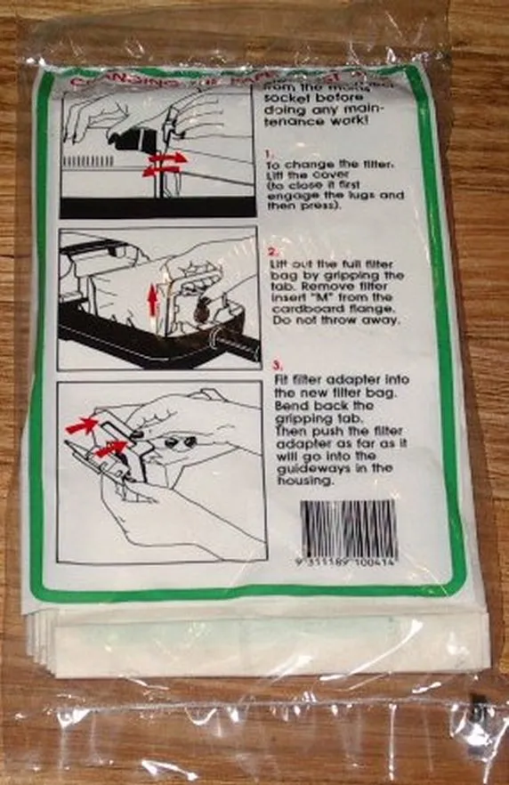 Genuine Volta Minor-C Vacuum Cleaner Bags - Part # 332815