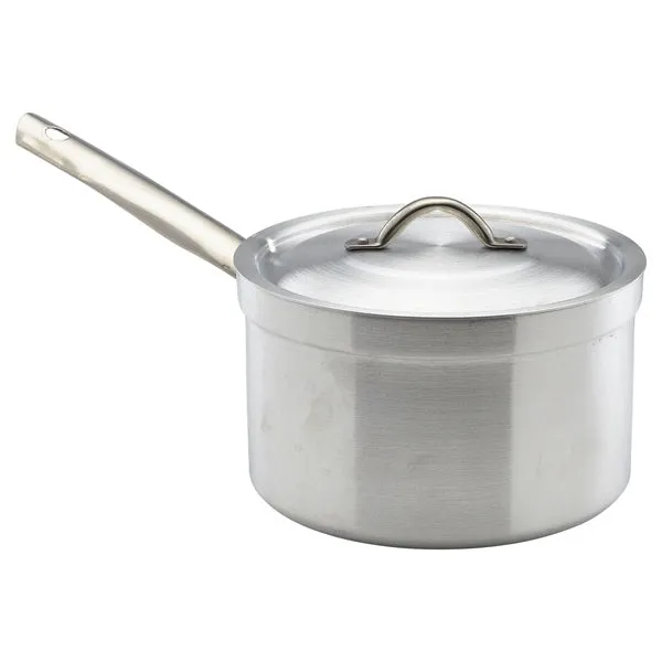 Genware HEAVY DUTY Saucepan & Lid 20cm 4Litre