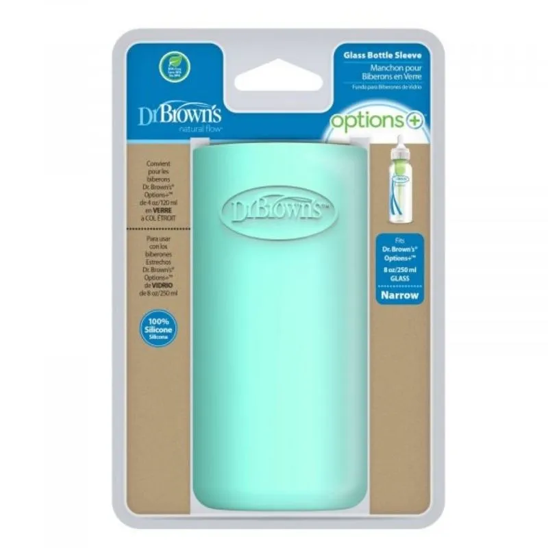 Glass Bottle Sleeve-Mint