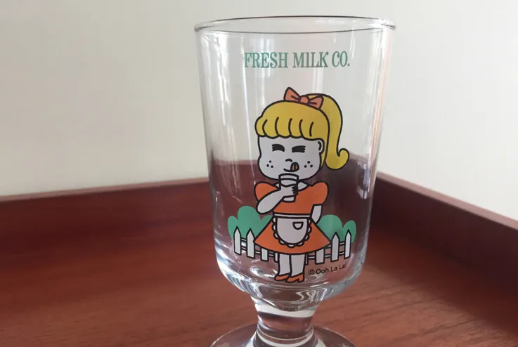 Glass Cup Fresh Milk