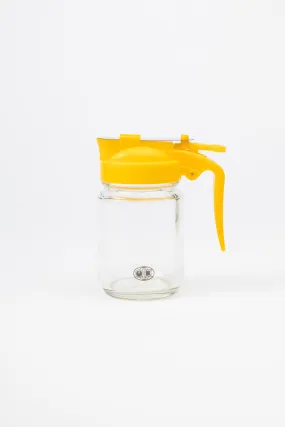 Glass Server Bottle | Yellow