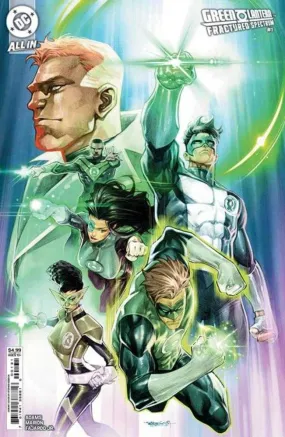 Green Lantern: Fractured Spectrum (2025) One-Shot Cover B Stephen Segovia Card Stock Variant