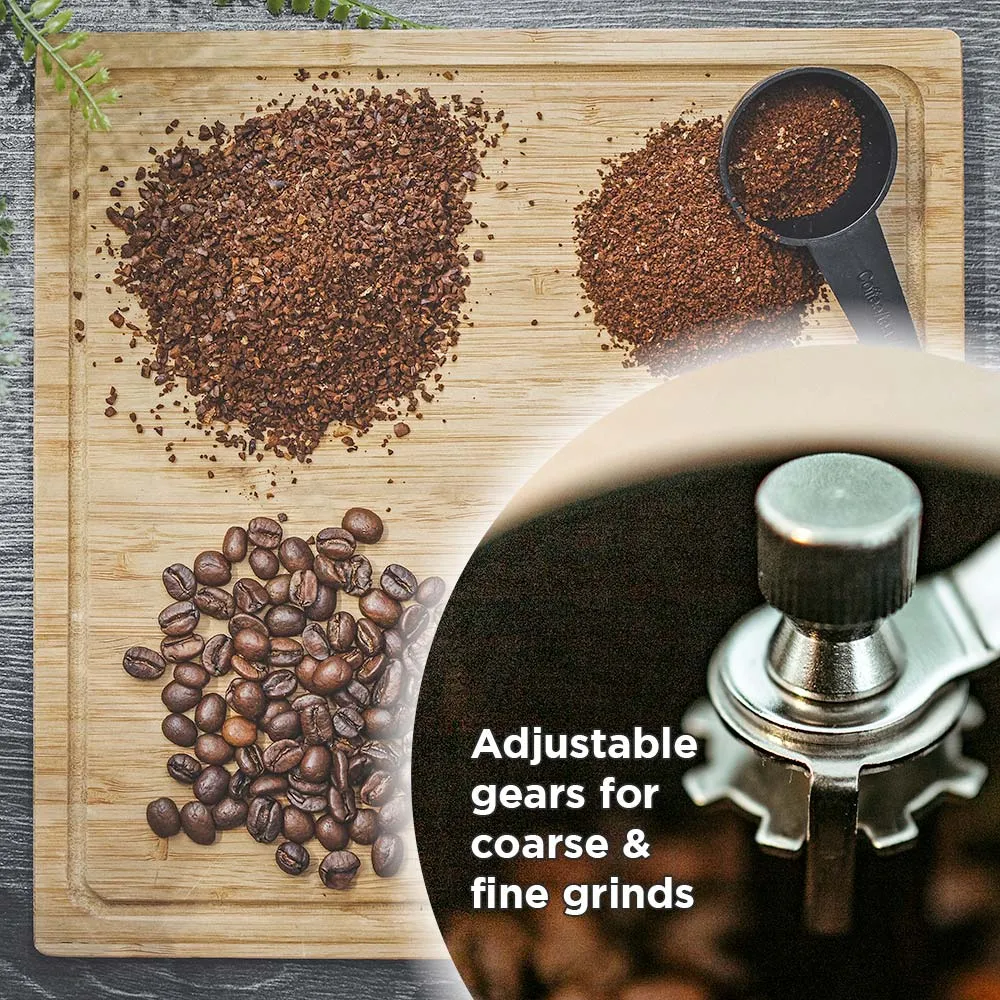 Grosche Bremen Manual Ceramic Burr Coffee Grinder - 100g capacity