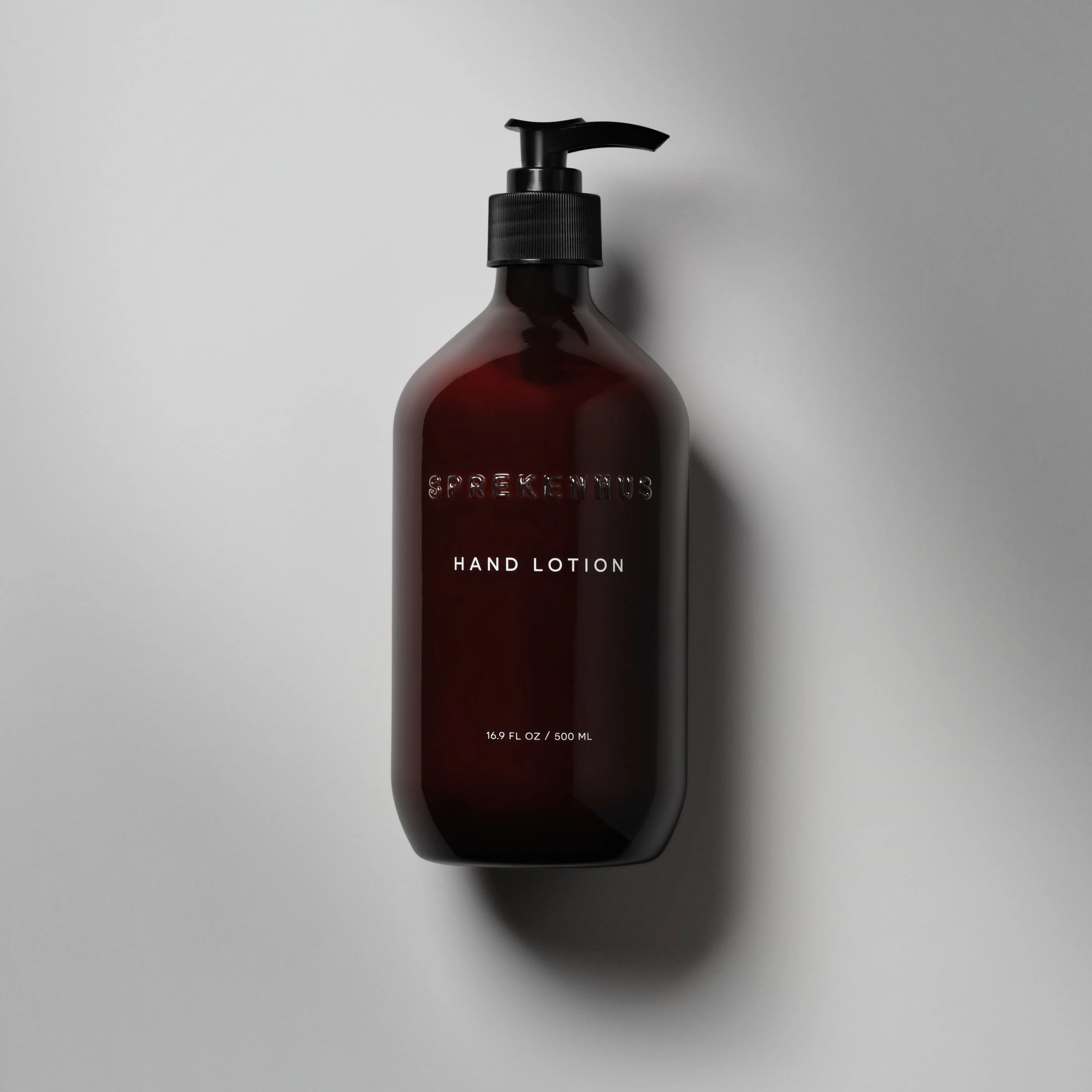 Hand Lotion Glass Edition 500ml - Amber Infatuation