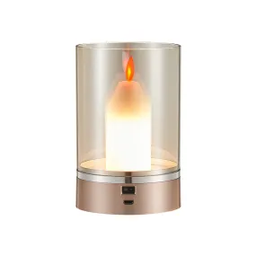 Hand Sweep Motion Candle Light Simulation Lamp- USB Charging