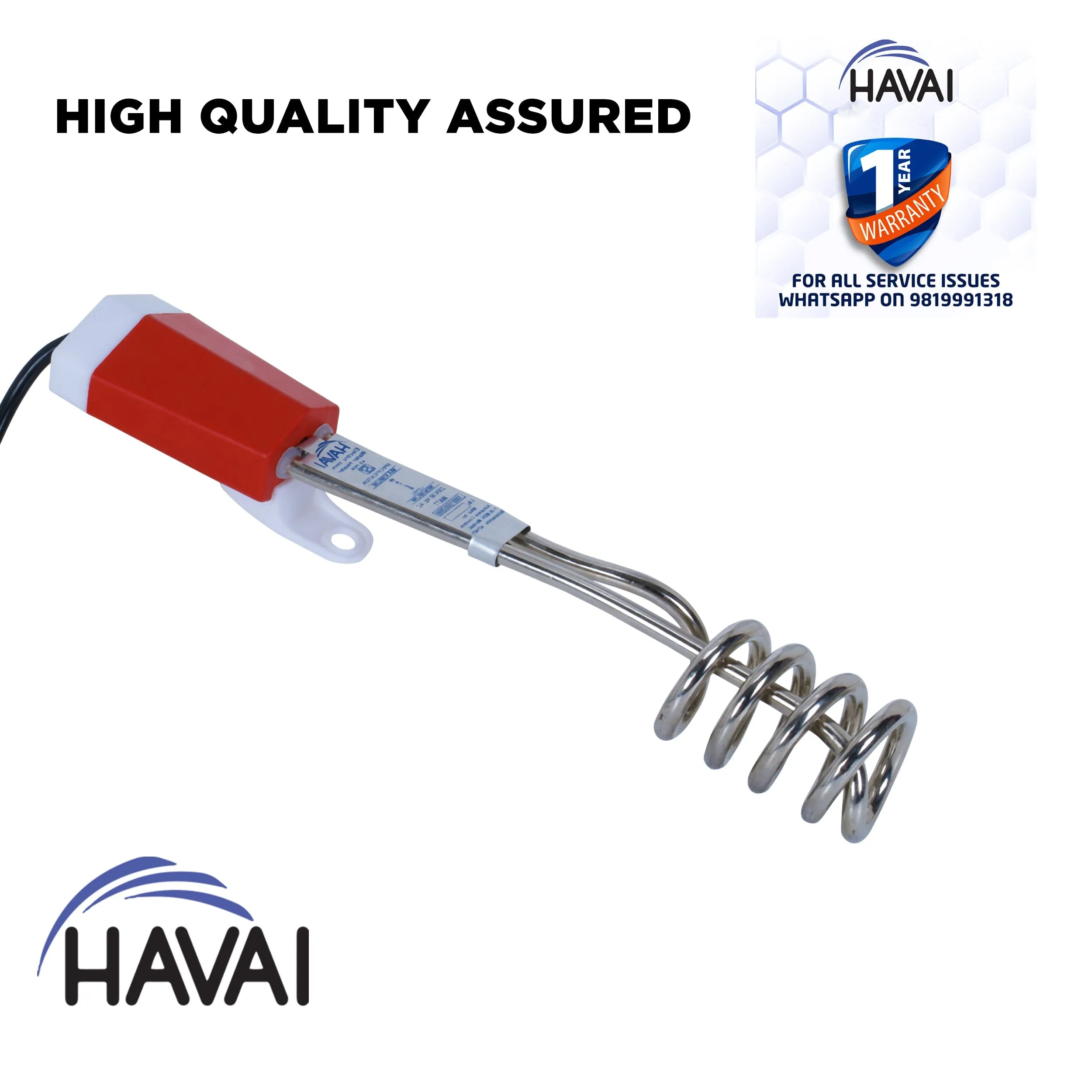 HAVAI Immersion Rod - Metal, 2000 W