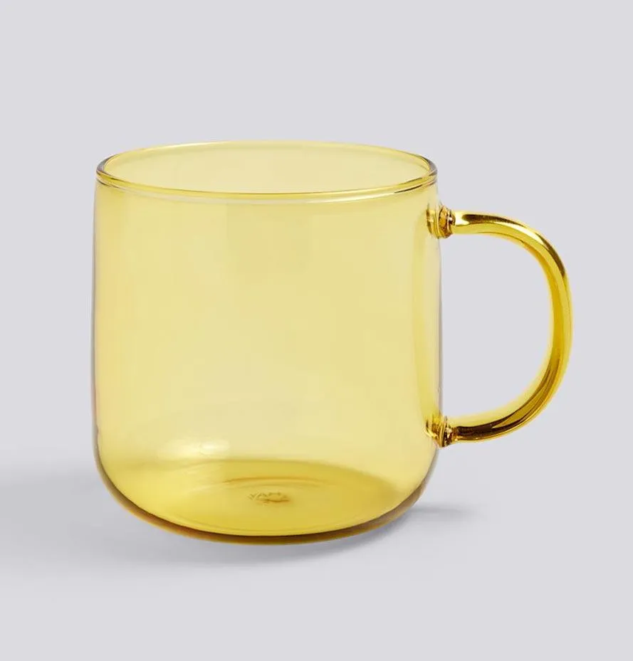 HAY Borosilicate Mug – Yellow