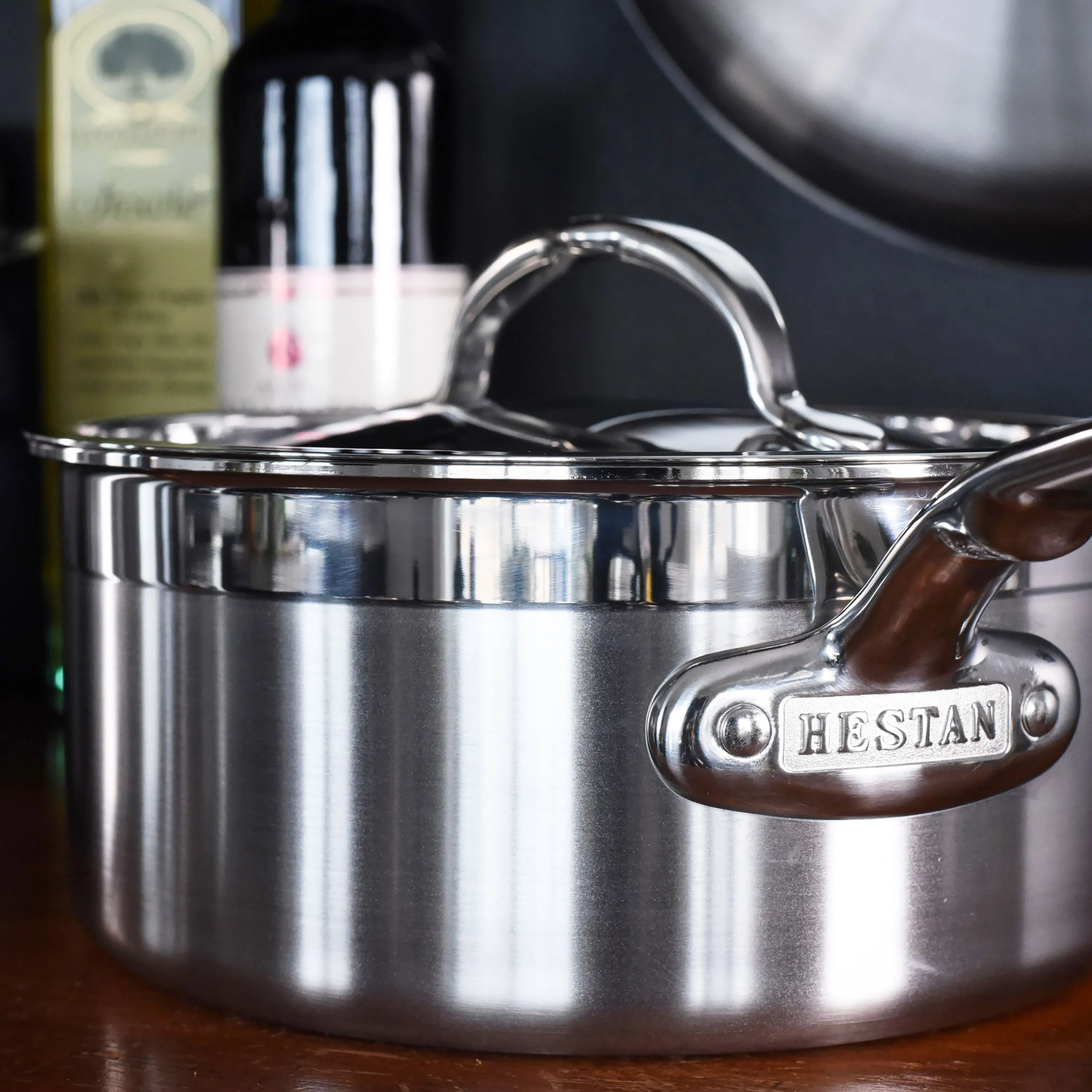 Hestan ProBond 4-quart Stainless Steel Saucepan