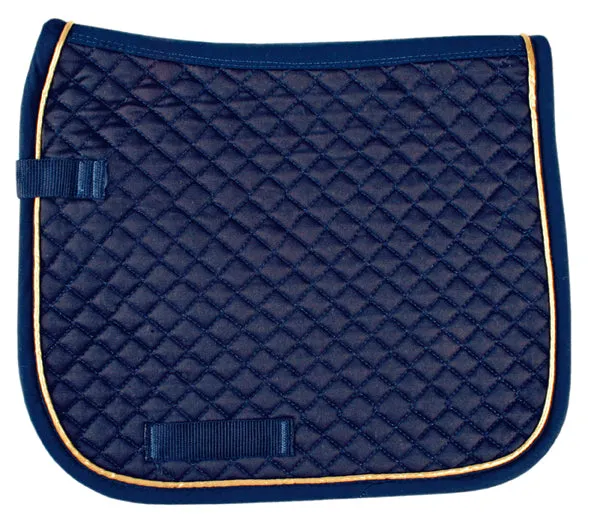 HKM DRESSAGE SADDLE PAD WITH PIPING